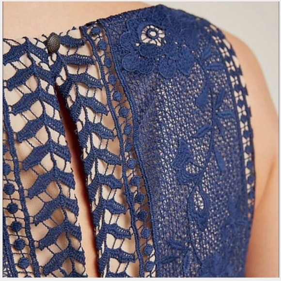 Anthropologie Lace Midi Dress - Picture 3 of 8